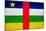 Central African Republic Flag Design with Wood Patterning - Flags of the World Series-Philippe Hugonnard-Mounted Art Print