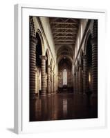 Central Aisle and Apse Stained-Glass Windows, Cathedral of Orvieto, Italy, 13th-14th Century-null-Framed Giclee Print