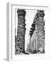 Central Alley of the Great Temple at Karnak, Egypt, 1878-null-Framed Photographic Print