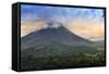 Central America, Costa Rica, La Fortuna, Arenal Volcano and National Park-Alex Robinson-Framed Stretched Canvas