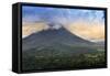 Central America, Costa Rica, La Fortuna, Arenal Volcano and National Park-Alex Robinson-Framed Stretched Canvas