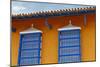 Central America, Cuba, Trinidad. Windows of Trinidad, Cuba.-Kymri Wilt-Mounted Photographic Print