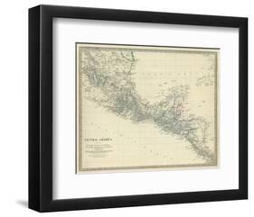 Central America, Southern Mexico, c.1842-null-Framed Art Print