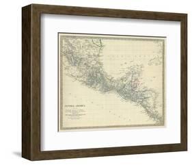 Central America, Southern Mexico, c.1842-null-Framed Art Print