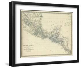 Central America, Southern Mexico, c.1842-null-Framed Art Print