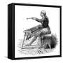 Central American Music: the Marimba-null-Framed Stretched Canvas