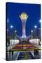 Central Asia, Kazakhstan, Astana, Nurzhol Bulvar - Bayterek Tower-Gavin Hellier-Stretched Canvas