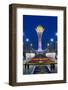 Central Asia, Kazakhstan, Astana, Nurzhol Bulvar - Bayterek Tower-Gavin Hellier-Framed Photographic Print