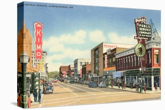 Central Avenue, Albuquerque, New Mexico-null-Stretched Canvas