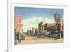 Central Avenue, Albuquerque, New Mexico-null-Framed Premium Giclee Print