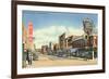 Central Avenue, Albuquerque, New Mexico-null-Framed Premium Giclee Print