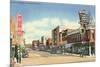 Central Avenue, Albuquerque, New Mexico-null-Mounted Premium Giclee Print