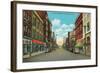 Central Avenue, Fort Dodge, Iowa-null-Framed Art Print