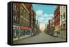 Central Avenue, Fort Dodge, Iowa-null-Framed Stretched Canvas