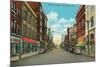 Central Avenue, Fort Dodge, Iowa-null-Mounted Premium Giclee Print