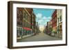 Central Avenue, Fort Dodge, Iowa-null-Framed Art Print