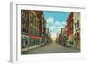 Central Avenue, Fort Dodge, Iowa-null-Framed Art Print