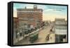 Central Avenue, Great Falls-null-Framed Stretched Canvas