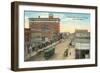 Central Avenue, Great Falls-null-Framed Art Print