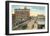 Central Avenue, Great Falls-null-Framed Art Print