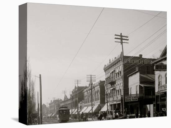 Central Avenue, Hot Springs, Arkansas-null-Stretched Canvas