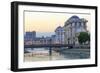 Central Balkan Peninsula, the Macedonia, Skopje, Bridges of the River Vadar-Emily Wilson-Framed Photographic Print