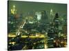 Central Bangkok Detail, Thailand-Walter Bibikow-Stretched Canvas