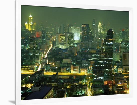 Central Bangkok Detail, Thailand-Walter Bibikow-Framed Photographic Print