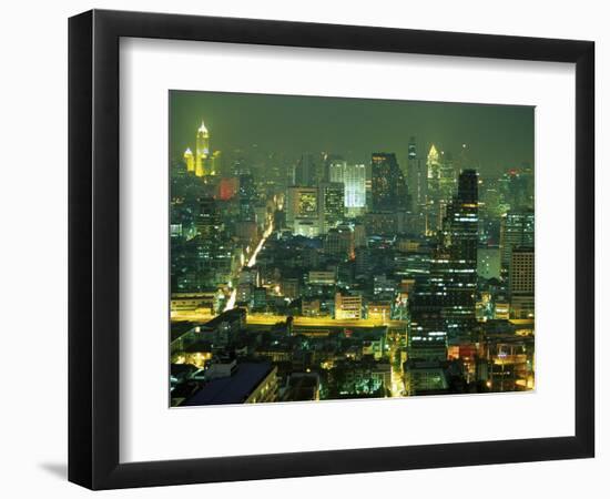 Central Bangkok Detail, Thailand-Walter Bibikow-Framed Photographic Print