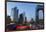 Central Business District and Cctv Building at Dusk, Beijing, China-Peter Adams-Framed Photographic Print