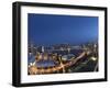 Central Business District and Marina Bay Sands Hotel, Singapore-Jon Arnold-Framed Photographic Print