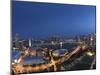 Central Business District and Marina Bay Sands Hotel, Singapore-Jon Arnold-Mounted Photographic Print