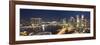 Central Business District and Marina Bay Sands Hotel, Singapore-Jon Arnold-Framed Photographic Print