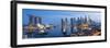 Central Business District and Marina Bay Sands Hotel, Singapore-Jon Arnold-Framed Premium Photographic Print