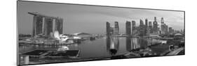 Central Business District and Marina Bay Sands Hotel, Singapore-Jon Arnold-Mounted Photographic Print