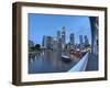 Central Business District, Boat Quay, Singapore-Jon Arnold-Framed Photographic Print