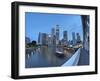 Central Business District, Boat Quay, Singapore-Jon Arnold-Framed Photographic Print