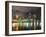 Central Business District City Skyline at Night Taken from Southbank of Brisbane, Australia-Matthew Williams-Ellis-Framed Photographic Print