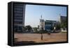 Central Business District of Kampala, Uganda, East Africa, Africa-Michael-Framed Stretched Canvas