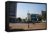 Central Business District of Kampala, Uganda, East Africa, Africa-Michael-Framed Stretched Canvas