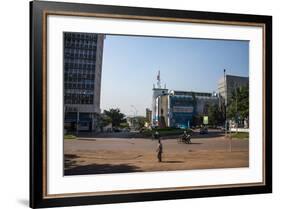 Central Business District of Kampala, Uganda, East Africa, Africa-Michael-Framed Photographic Print