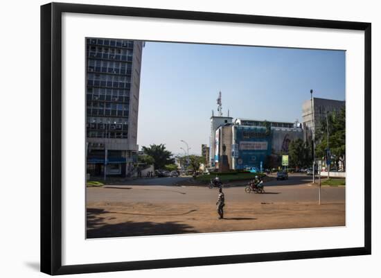 Central Business District of Kampala, Uganda, East Africa, Africa-Michael-Framed Photographic Print