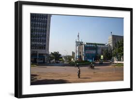 Central Business District of Kampala, Uganda, East Africa, Africa-Michael-Framed Photographic Print