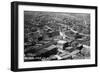 Central City, Colorado - Aerial View of Town-Lantern Press-Framed Art Print