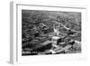 Central City, Colorado - Aerial View of Town-Lantern Press-Framed Art Print