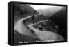 Central City, Colorado - Shelf Road in Virginia Canyon-Lantern Press-Framed Stretched Canvas