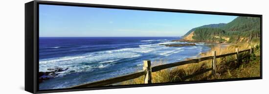 Central Coast of Oregon-null-Framed Stretched Canvas