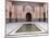 Central Courtyard and Pool, Medersa Ali Ben Youssef, Medina, Marrakesh, Morocco-Stephen Studd-Mounted Photographic Print
