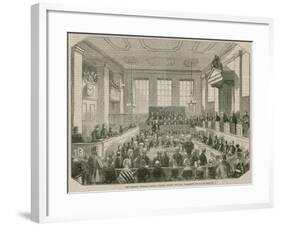 Central Criminal Court, Old Bailey-null-Framed Giclee Print