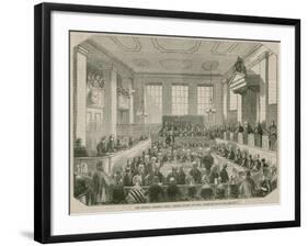 Central Criminal Court, Old Bailey-null-Framed Giclee Print